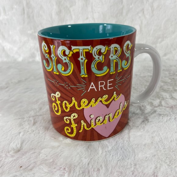 'Sisters Are Forever Friends' Mug -About Face Designs new - Picture 2 of 7
